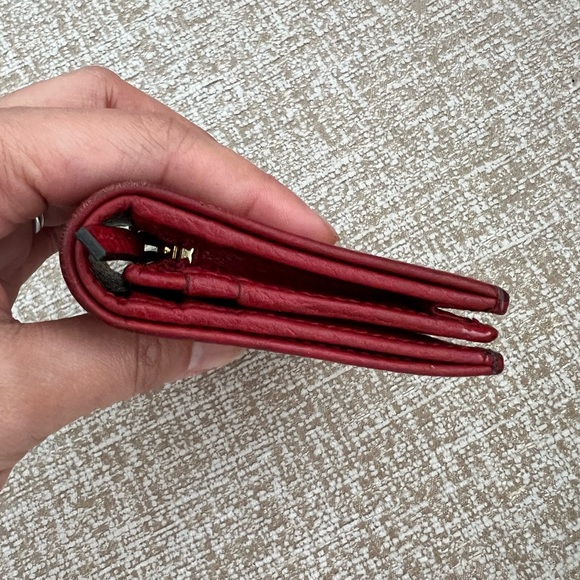 Authentic Gucci Leather Red GG Wallet - Picture 5 of 12